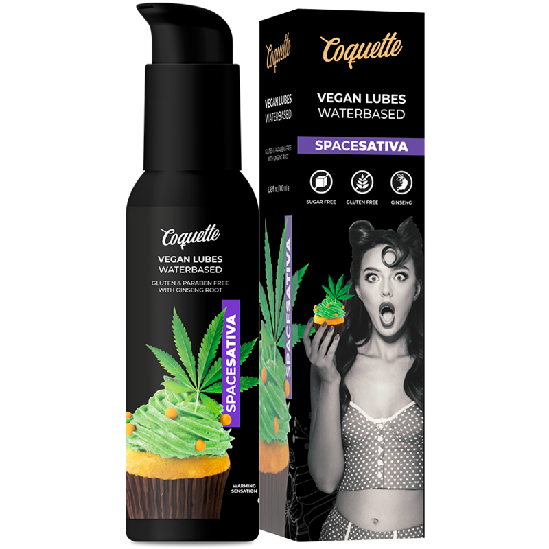 Lubrificante Intimo Base Acqua Coquette Chic Desire Sativa — 100 ml