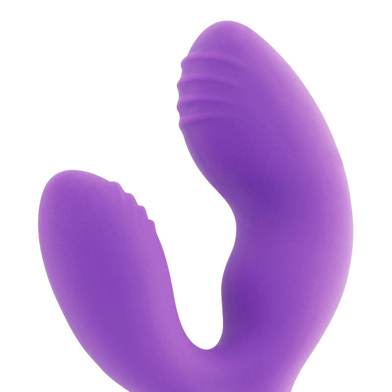 Vibratore Clitoride e Vaginale Womanvibe Vanix — Silicone 12 cm