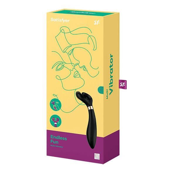 Vibratore Multifunzione Satisfyer Multifun 3 — 33 Modalità, Nero