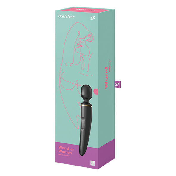 Vibratore Wand Satisfyer Wand-er Woman — Nero
