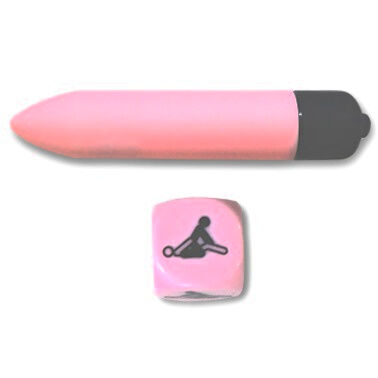 Kit Vibratore Clitoride + Dadi Posizioni Secretplay Sensual