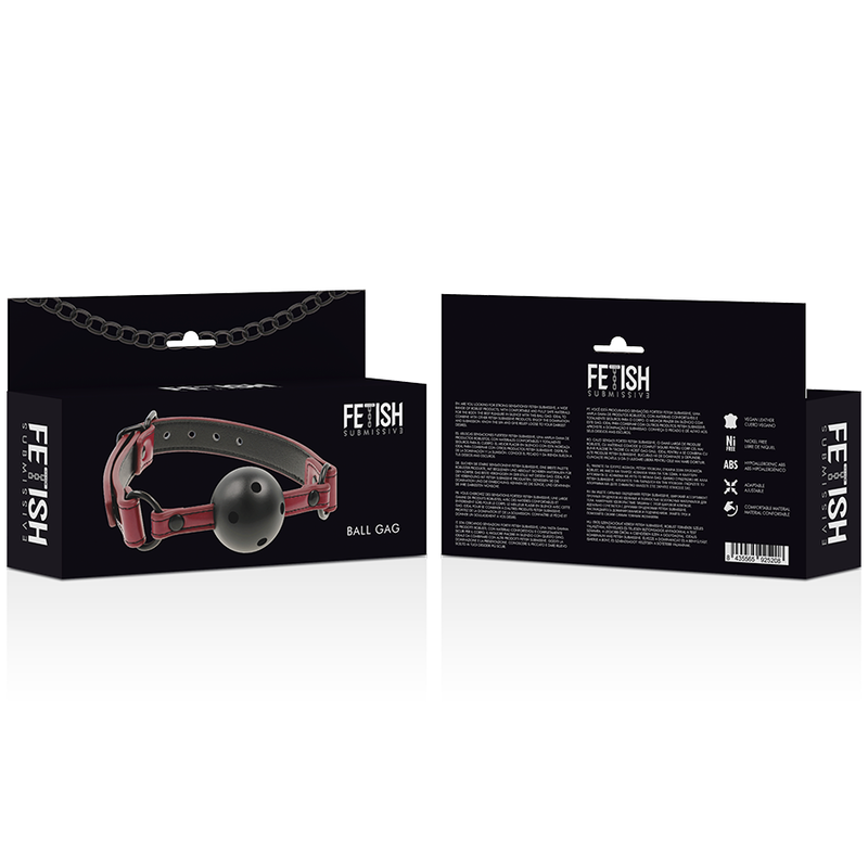 Bavaglio BDSM Fetish Submissive Dark Room — Neoprene Vegan