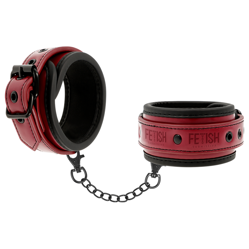 Manette BDSM Vegan Fetish Submissive Dark Room — Neoprene