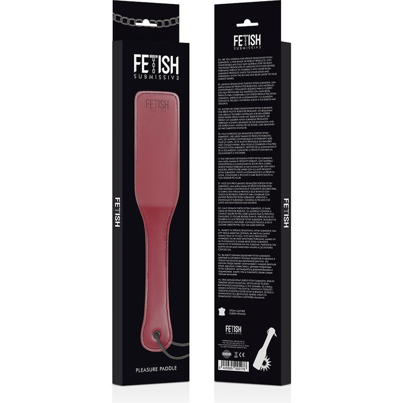 Frusta BDSM in Pelle Vegana Fetish Submissive Dark Room