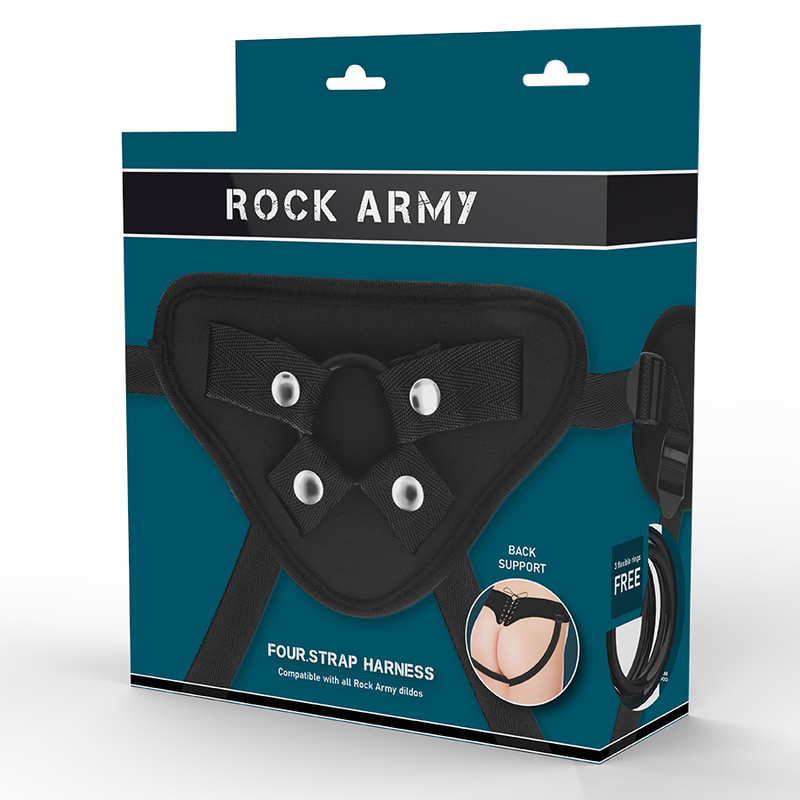 Imbracatura Strapless Regolabile Rock Army — Cinghie Nylon, PU