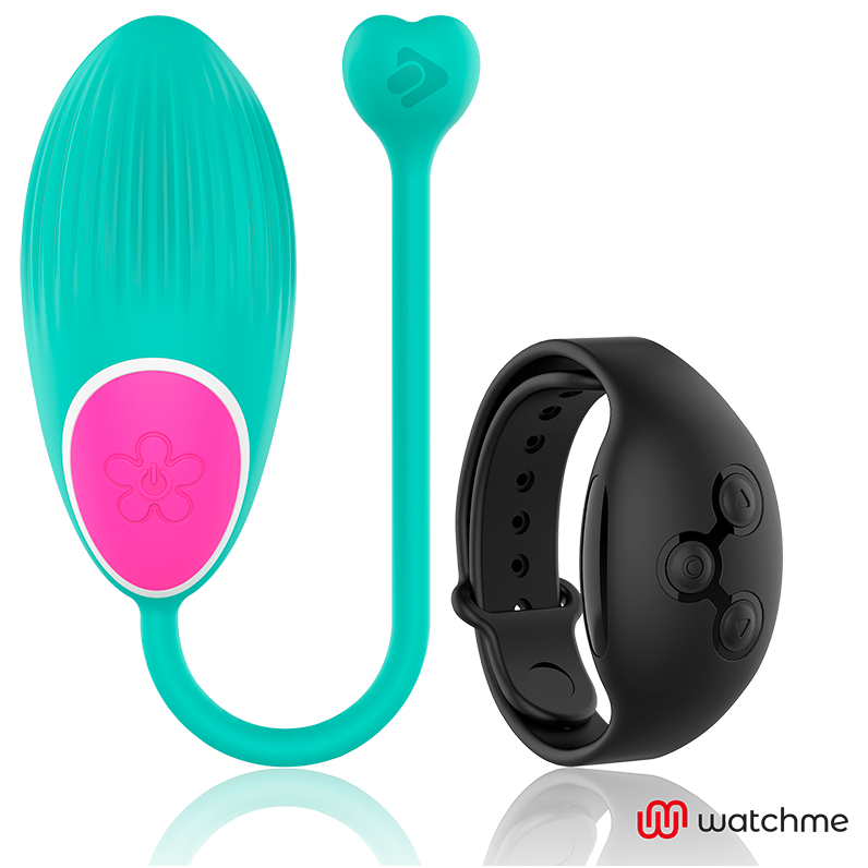 Uovo Vibrante Telecomando Wearwatch — Acqua di Mare/Jet