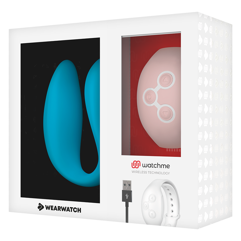 Vibratore Indossabile con Telecomando Wearwatch Watchme — Doppia Tecnologia