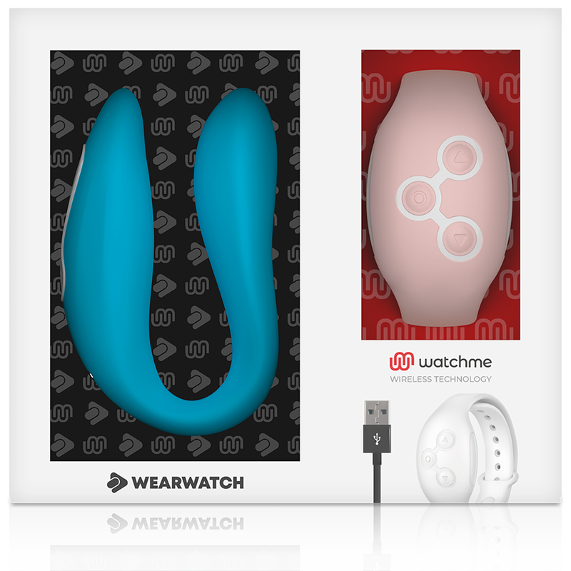Vibratore Indossabile con Telecomando Wearwatch Watchme — Doppia Tecnologia