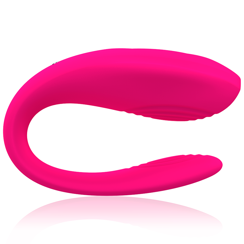 Vibratore per Coppie Intense Bruno — Doppia Stimolazione, Rosa
