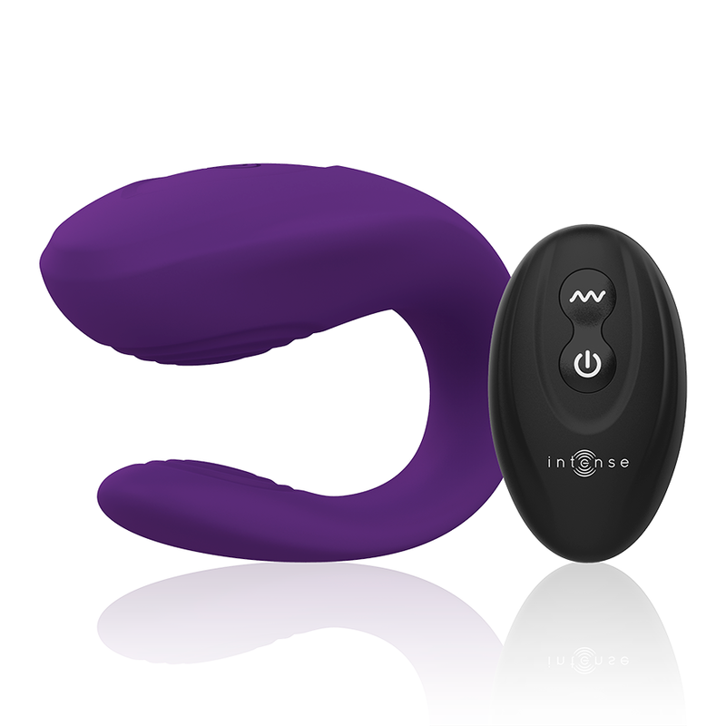 Vibratore di Coppia con Telecomando Intense Bruno — Lilla