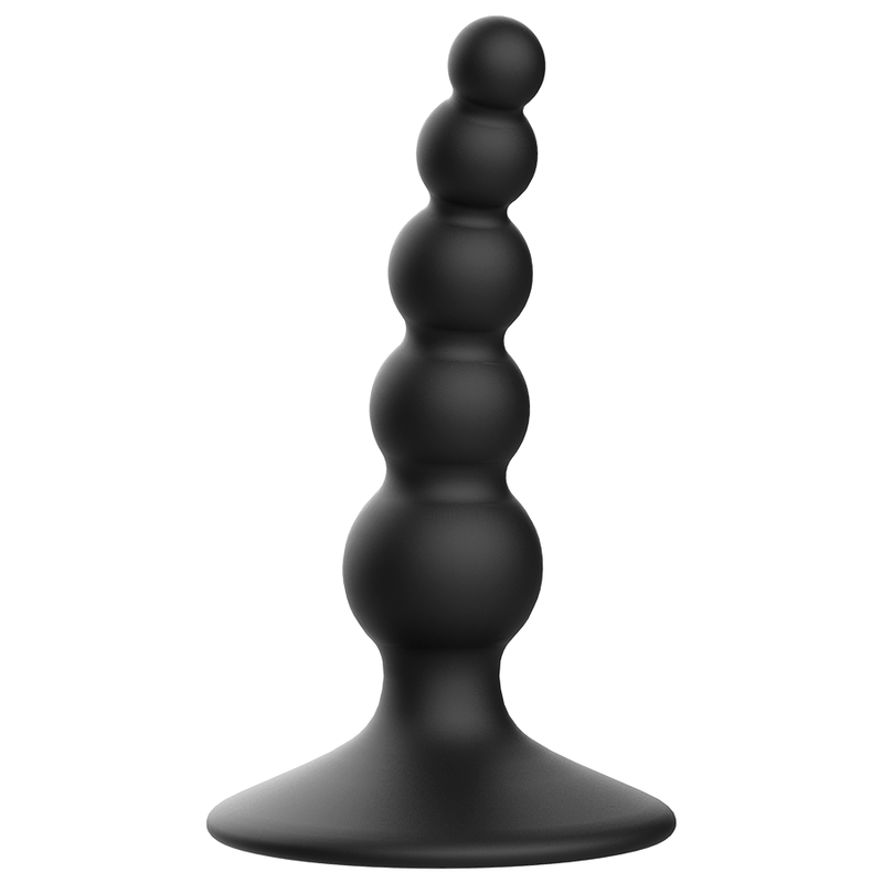 Plug Anale Silicone Medicale Addicted Toys — Nero 10 cm