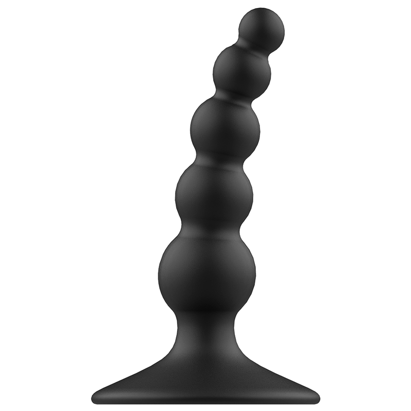 Plug Anale Silicone Medicale Addicted Toys — Nero 10 cm