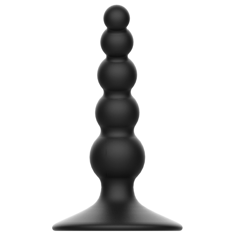 Plug Anale Silicone Medicale Addicted Toys — Nero 10 cm