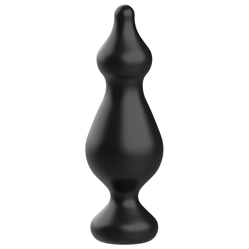Plug Anale in Silicone Addicted Toys — 13,6 cm, Nero