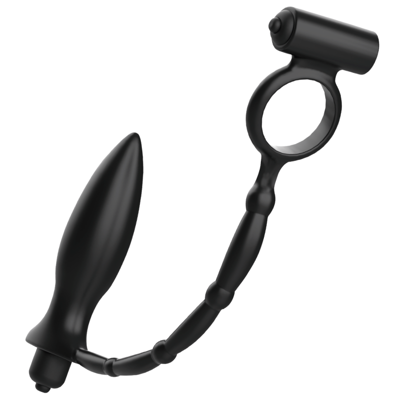 Plug Anale con Anello Fallico Vibrante Addicted Toys Annal