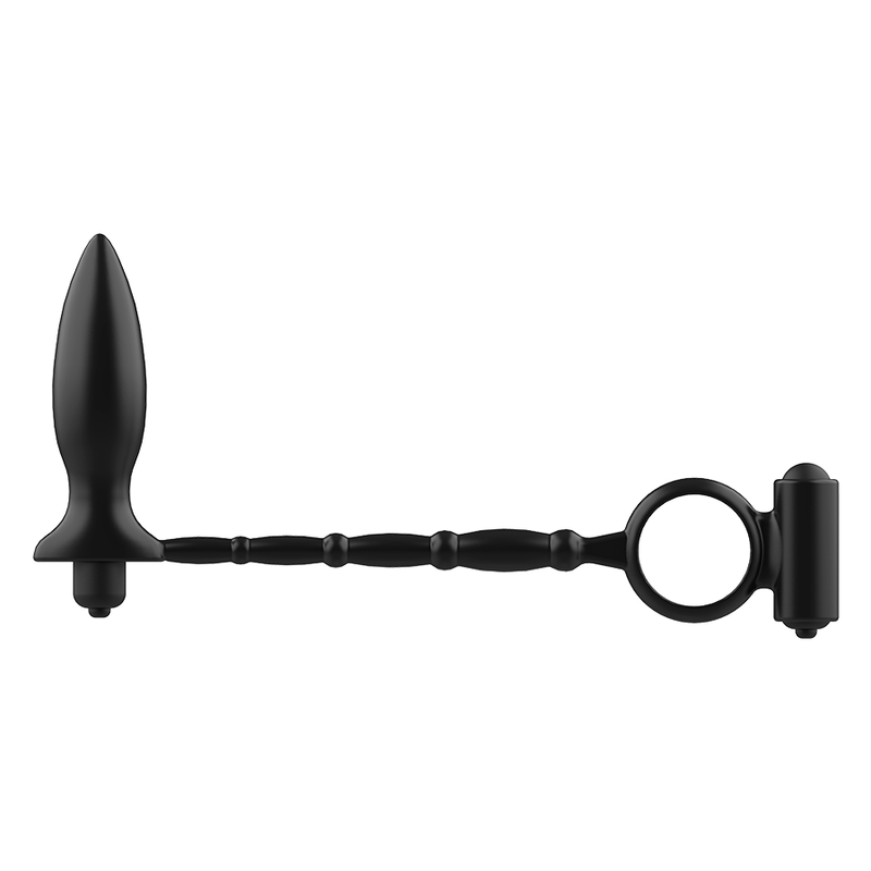 Plug Anale con Anello Fallico Vibrante Addicted Toys Annal