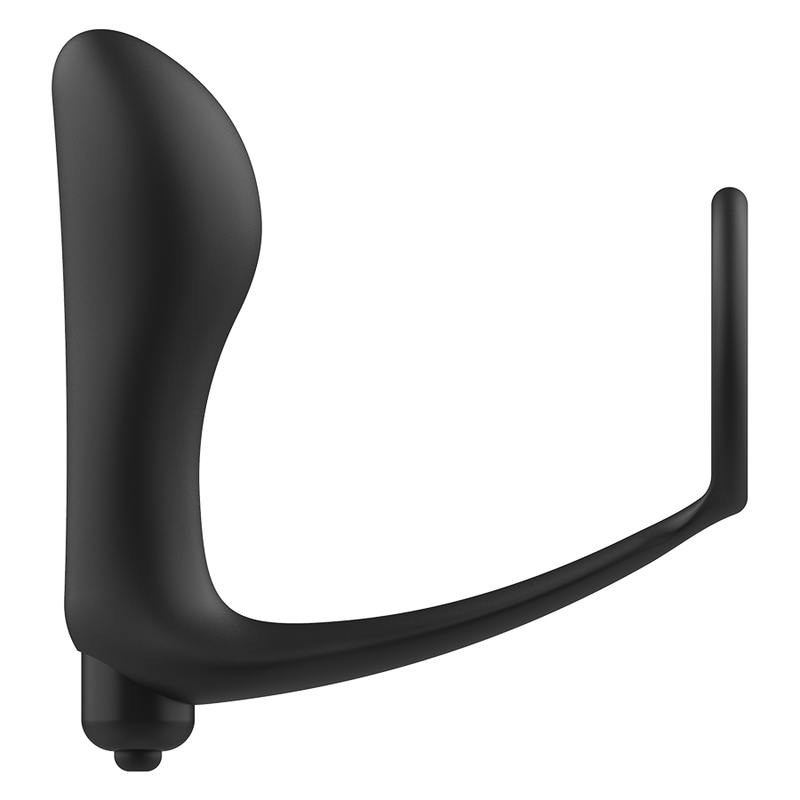 Plug Anale Vibrante con Anello Fallico Addicted Toys Annal