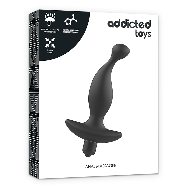Plug Anale Vibrante Addicted Toys Modello 1 — Stimolatore Prostatico