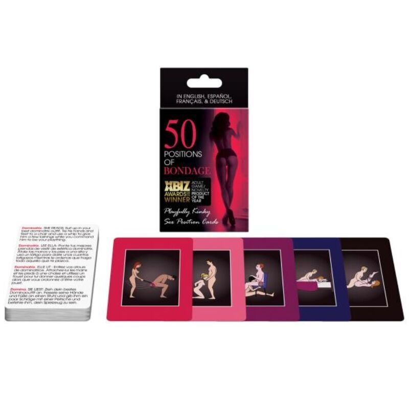 Carte Bondage Posizioni Sessuali Kheper Games — 50 Carte