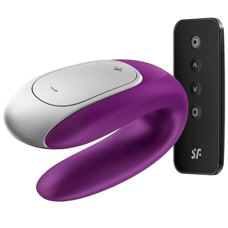 Vibratore Doppio Satisfyer Divertimento Partner Viola