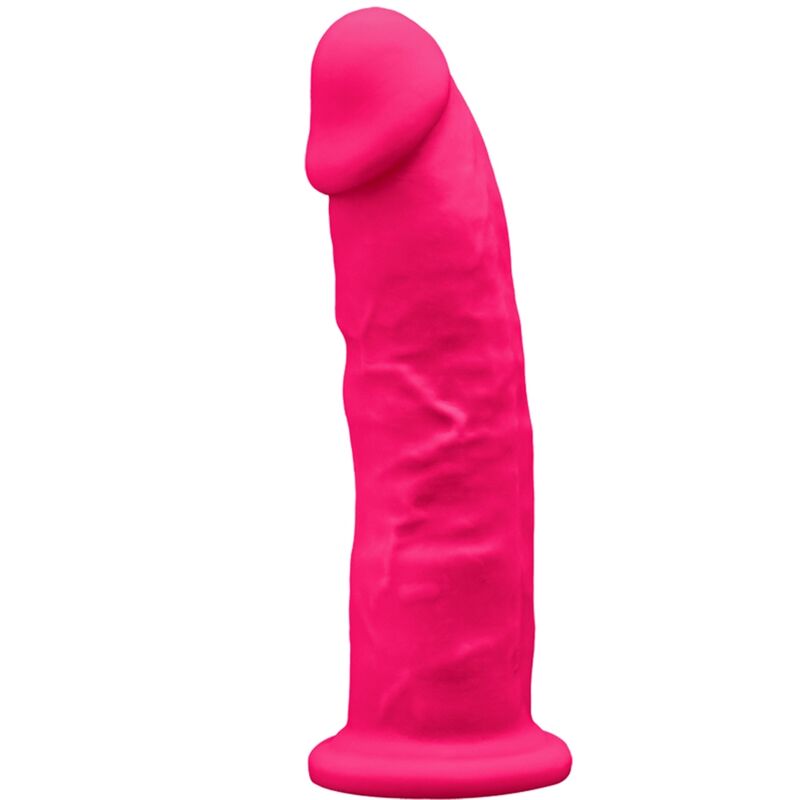 Pene Realistico Silexd Mod. 2 Premium Silexpan Fucsia 19 Cm