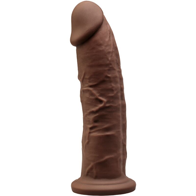 Pene Realistico Silexd Mod. 2 Premium Silexpan Marrone 19 Cm