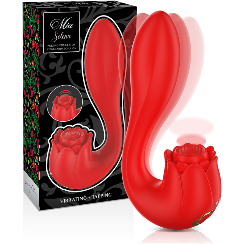 Stimolatore Vibrante Rosso Selena – Mia