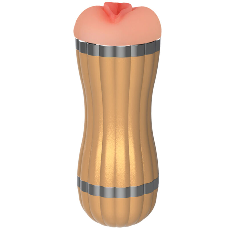 Masturbatore Doppio Bevis Armony Vagina e Bocca Dorata