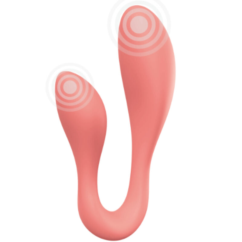 Vibratore Per Coppia Adrien Lastic Segreti Di Coppia Rosa con App