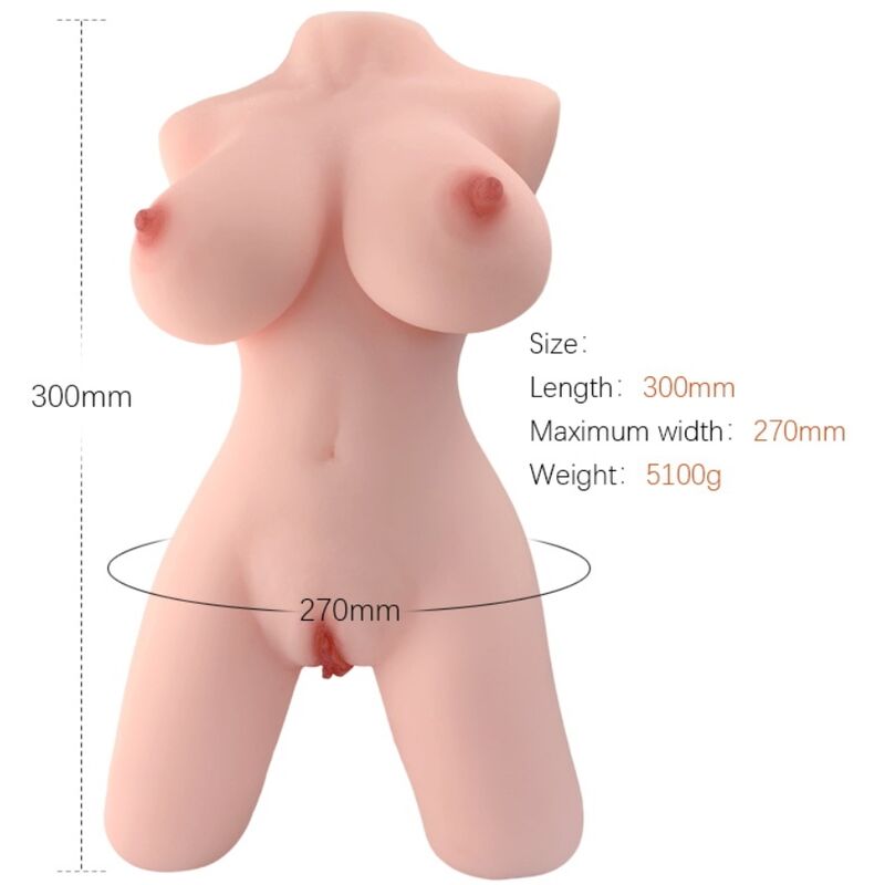 Modello Realistico Di Torso Femminile con Vagina e Ano No.5 – Armony