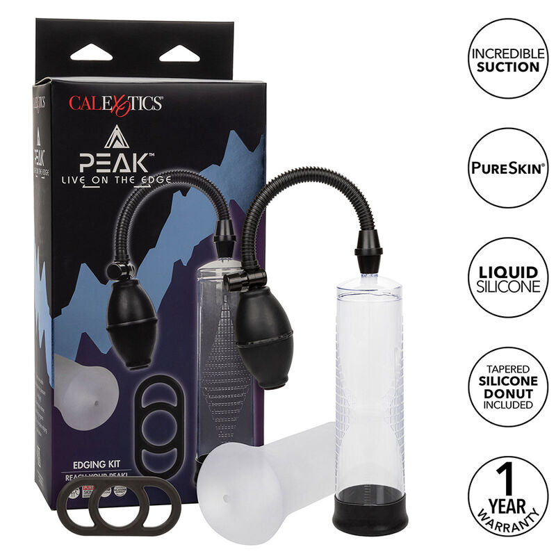 Pompa per Pene Di Aspirazione Calexotics Peak Kit