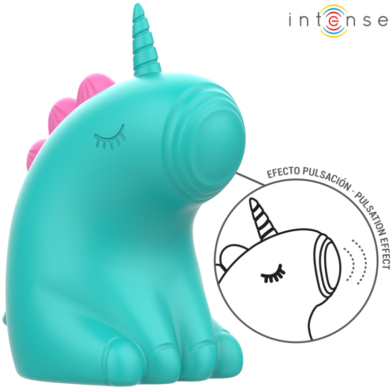 Stimolatore Clitoride Intense Trixie Unicorno Verde