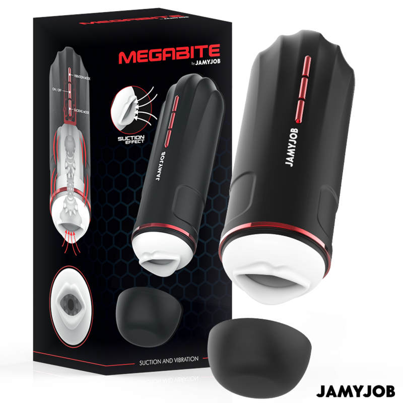 Masturbatore Con Aspirazione e Vibrazione Dameron – Jamyjob 2