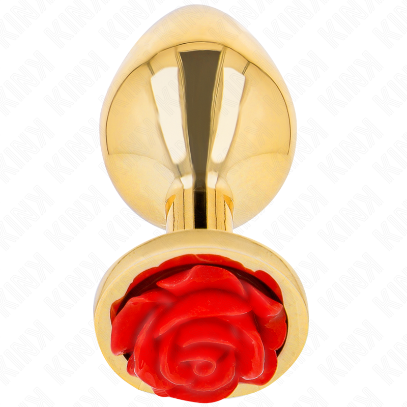 KINK – PLUG ANALE ORO ROSA ROSSO TAGLIA M