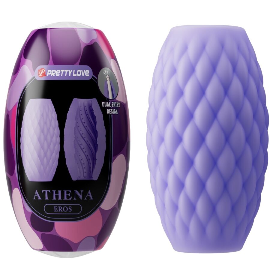 Masturbatore Maschile Pretty Love Athena Eros Silicone Viola