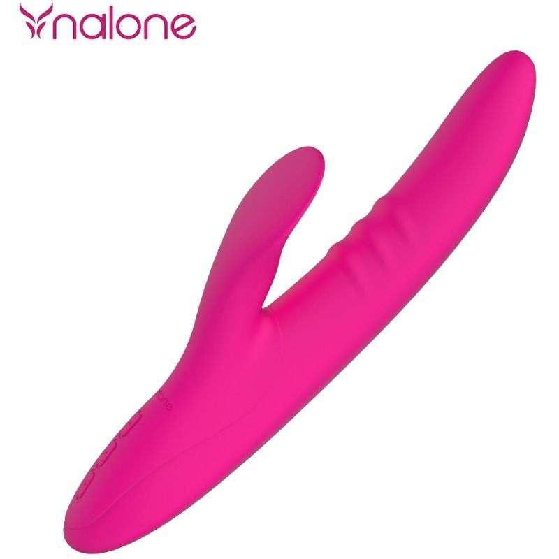 Vibratore con Stimolatore Clitoride Nalonee Modalita’ Swing